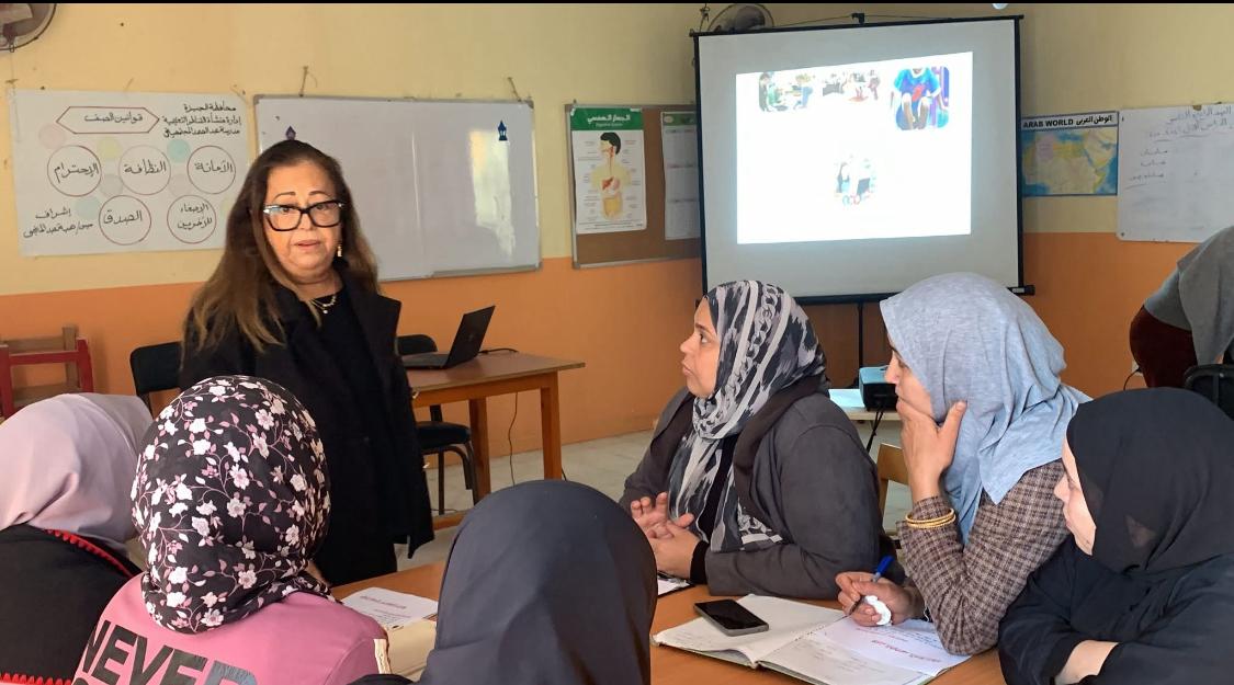 Teachers training session